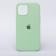Оригинальный силиконовый чехол для iPhone 11 Pro Max Светло Зеленый FULL