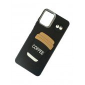 Чохол TPU Leather Toys для Samsung Galaxy A06 (Coffee / Black) Чохол TPU Leather Toys для Samsung Galaxy A06 (Coffee / Black)