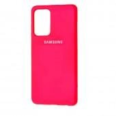 Чохол Soft Case Samsung A725 Galaxy A72 Малиновий FULL