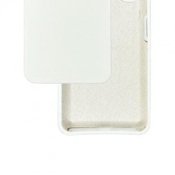 Чехол силиконовый для Xiaomi Redmi 13C Белый FULL-1