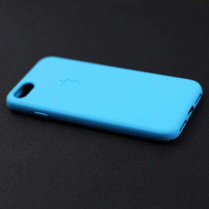 Чохол TPU case для iPhone 6/6s Яскраво синій FULL-4