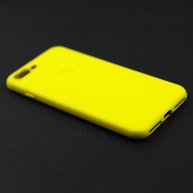 Чохол TPU case для iPhone 7/8 Plus Жовтий FULL-3