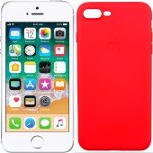 Чехол TPU case для iPhone 7/8 Plus Ярко розовый FULL Чехол TPU case для iPhone 7/8 Plus Ярко розовый FULL