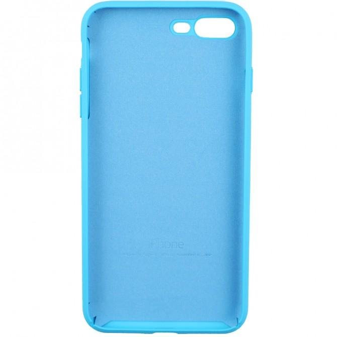 Чехол TPU case для iPhone 7/8 Plus Ярко синий FULL-2