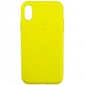 Чохол TPU case для iPhone X/Xs Жовтий FULL