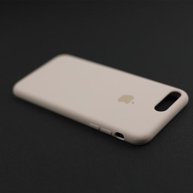 Чехол силиконовый для iPhone 7/8 Plus Бежевый FULL-4
