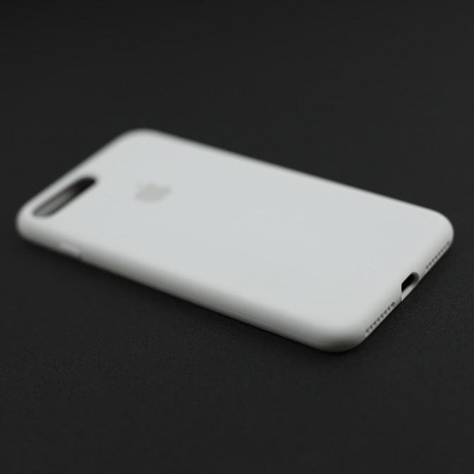 Чехол силиконовый для iPhone 7/8 Plus Белый FULL-3