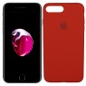 Чехол силиконовый для iPhone 7/8 Plus Красный FULL