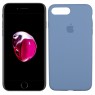 Чехол силиконовый для iPhone 7/8 Plus Морской синий FULL