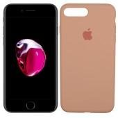 Чохол силіконовий для iPhone 7/8 Plus Персиковий FULL
