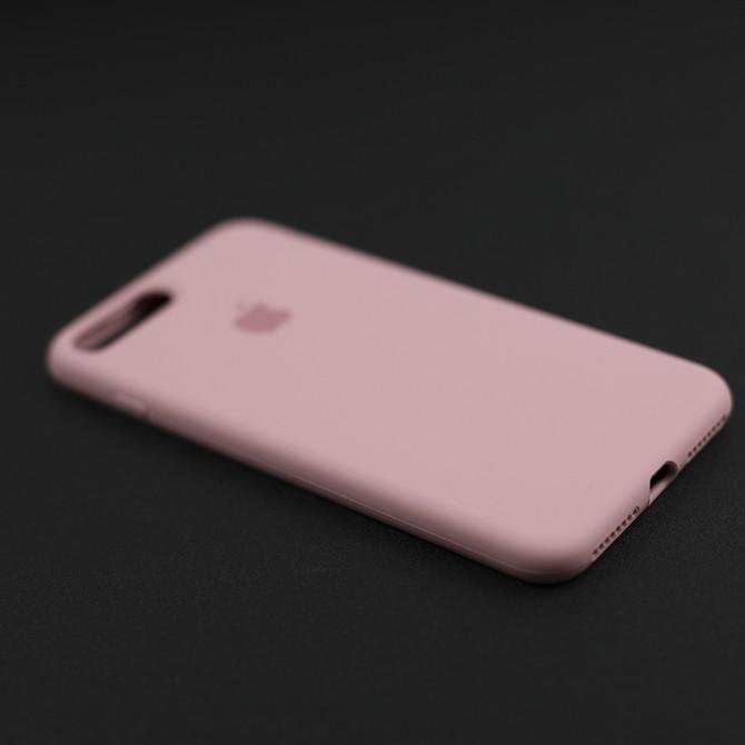 Чехол силиконовый для iPhone 7/8 Plus Светло Розовый FULL-3
