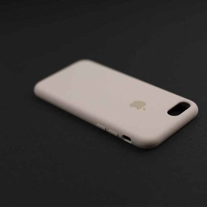 Чохол силіконовий для iPhone 7/8 Бежевий FULL-4