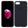 Чехол силиконовый для iPhone 7/8 Темно Синий FULL
