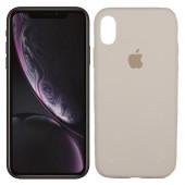 Чохол силіконовий для iPhone Xr Бежевий FULL