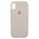 Чехол силиконовый для iPhone Xr Бежевый FULL