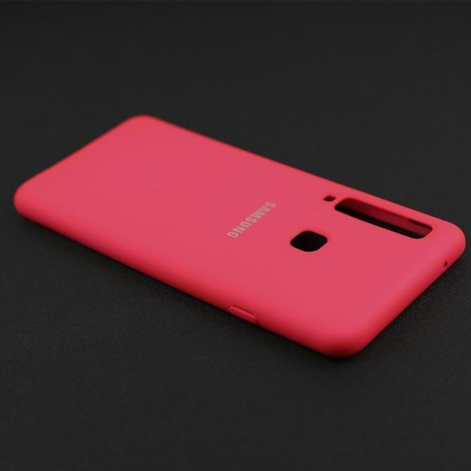 Чохол Soft Case для Samsung A920 Galaxy A9 2018 Яскраво малиновий FULL-3