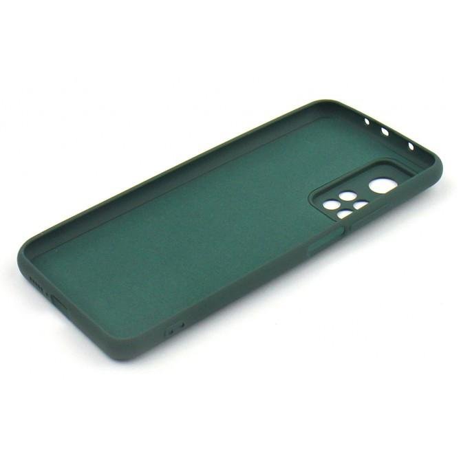 Чехол Original Soft Case Xiaomi Mi 10T Темно Зеленый FULL-2