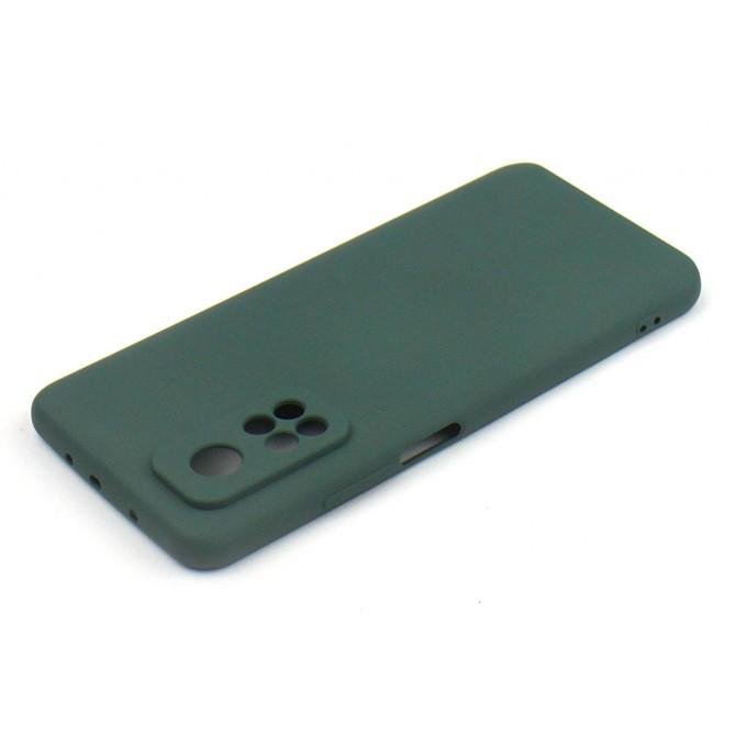 Чехол Original Soft Case Xiaomi Mi 10T Темно Зеленый FULL-3