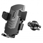 Холдер Hoco CA86 Davy one-button air outlet Black Холдер Hoco CA86 Davy one-button air outlet Black