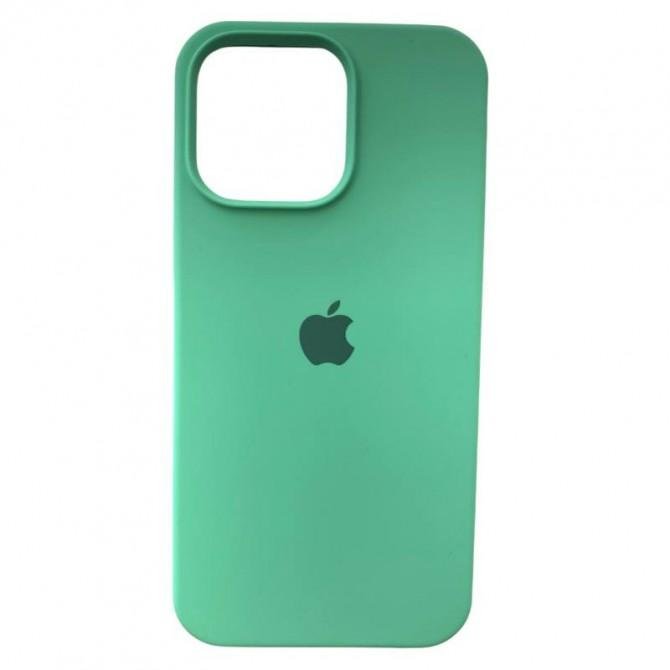 Силиконовый чехол для iPhone 15 Pro Max Spearmint FULL
