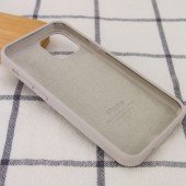 Оригінальний силіконовий чохол для iPhone 13 Pro Сірий FULL Оригінальний силіконовий чохол для iPhone 13 Pro Сірий FULL