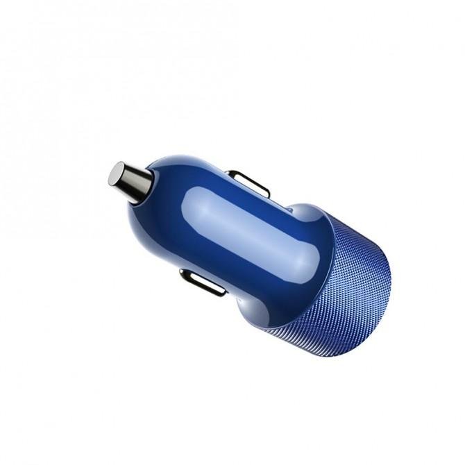 Автомобильное зарядное устройство Rock H3 C228-2U2A4 Синий-1