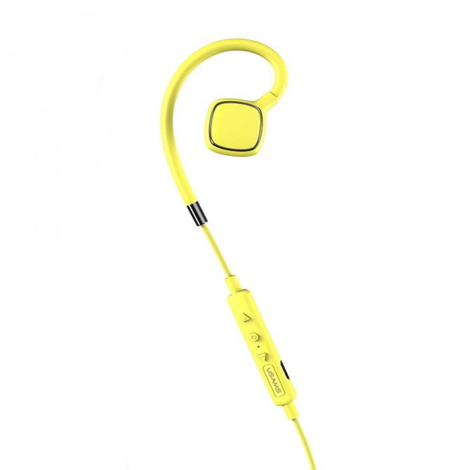 Беспроводные наушники USAMS US-FC001 Sport Зеленый(BHUFC02)