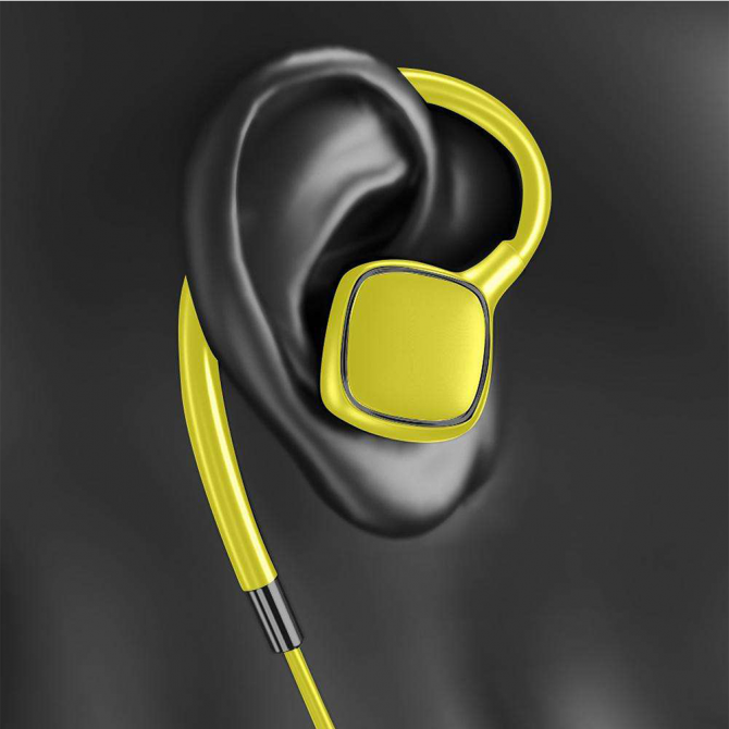 Беспроводные наушники USAMS US-FC001 Sport Зеленый(BHUFC02)-2