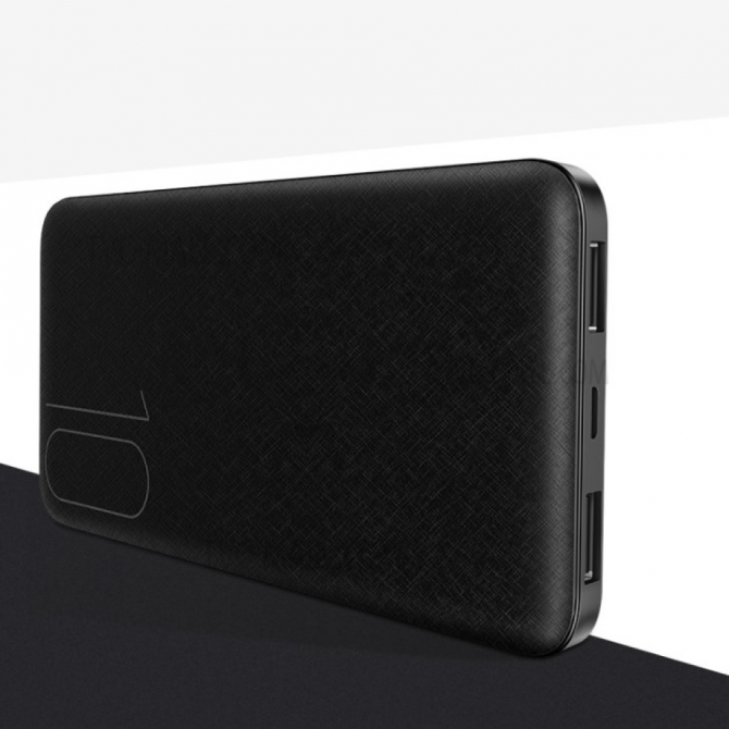 Повербанк Usams US-CD63 PB7 Dual USB 10000 mAh Чорний-3