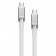 USB Кабель WALKER C915 Type-C to Type-C White
