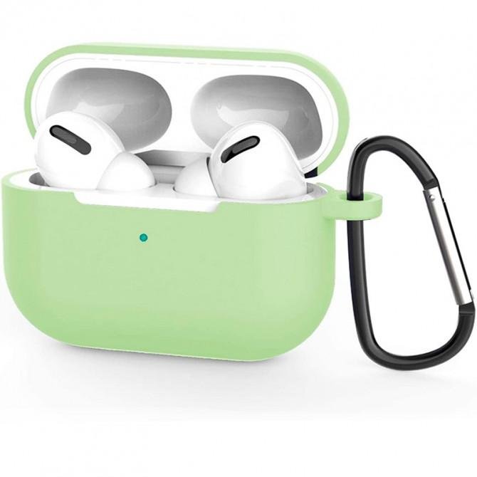 U-Like Silicone Protective Case For Airpods Pro Slim Light Green