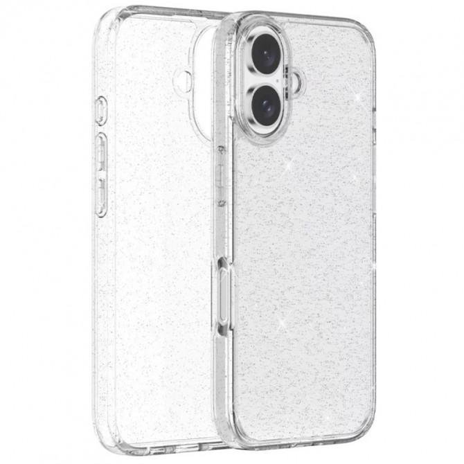 Накладка Molan Cano Jelly Sparkle для Apple iPhone 16 Прозорий