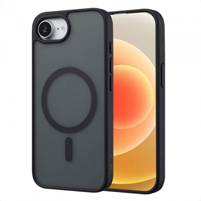 Чохол Ummi Colorful with Magnetic Fit для Apple iPhone 16e / 17e (6.1") Чорний