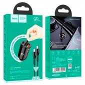 АЗП 1USB + Type-C Hoco NZ2 PD30W + QC3.0 Black + USB Type-C to Lightning АЗП 1USB + Type-C Hoco NZ2 PD30W + QC3.0 Black + USB Type-C to Lightning