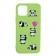 Чехол Funny Animals series для iPhone 12 Green Panda