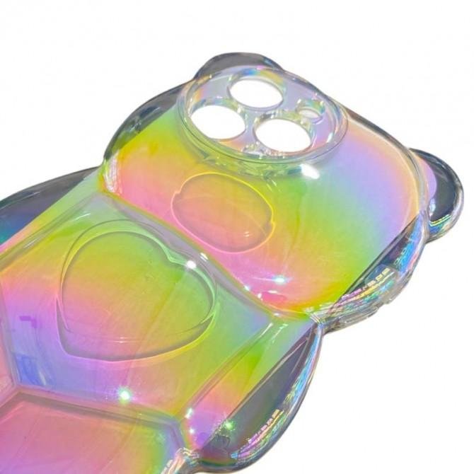 Чехол Shiny Gloss series for iPhone 11 Bear-4
