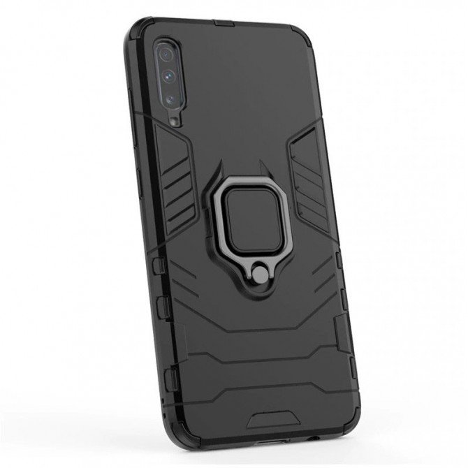 HONOR Hard Defence Series Samsung A705 Galaxy A70 2019 Black (with magnet)-1