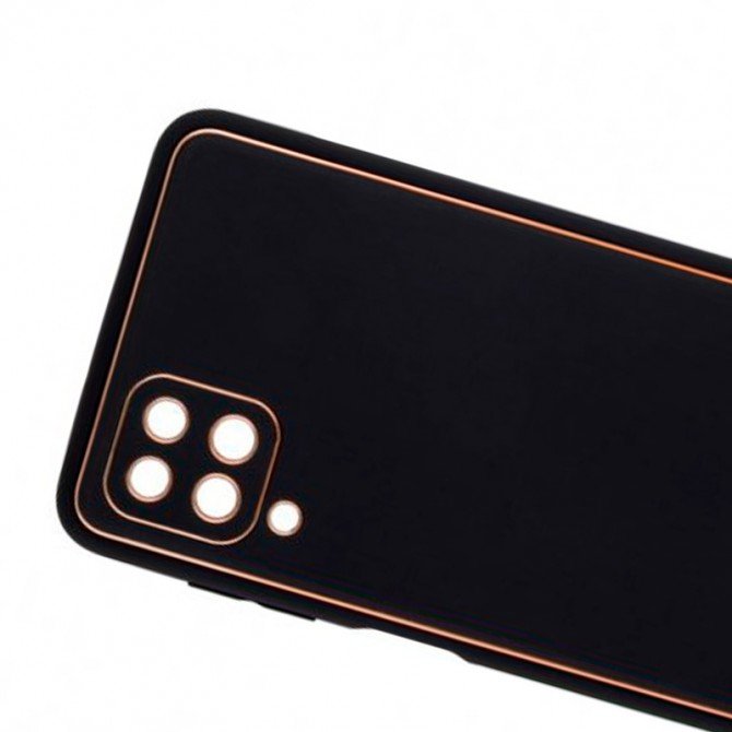 Чехол U-Like Leather with Frame case for Samsung A125 Galaxy A12 Черный-1