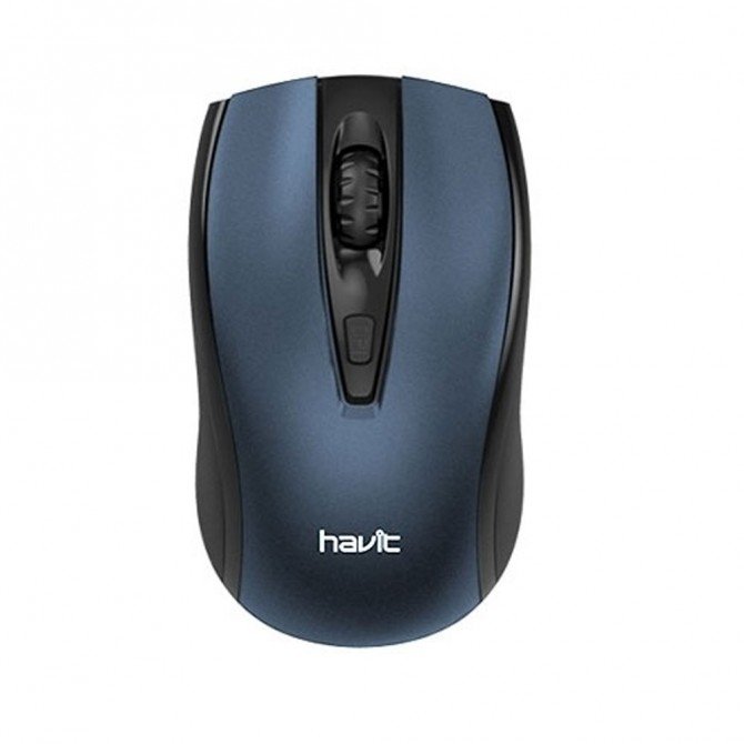 Mouse Havit HV-MS858GT Wireless USB, black/blue