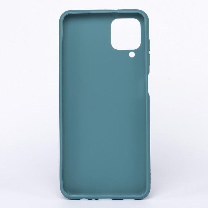 Силиконовый чехол Candy для Samsung Galaxy A12/M12 Шалфей-1