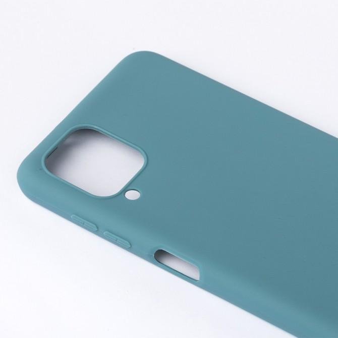 Силиконовый чехол Candy для Samsung Galaxy A12/M12 Шалфей-3