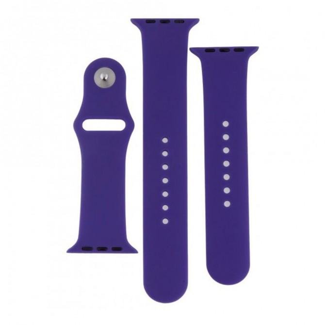 Ремешок для Apple Watch 38/40mm Sport Band Two-Piece Purple