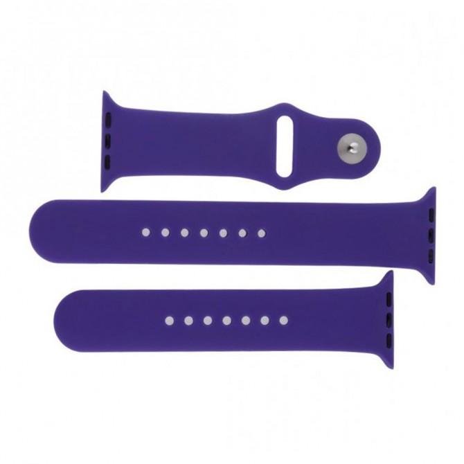 Ремешок для Apple Watch 38/40mm Sport Band Two-Piece Purple-1