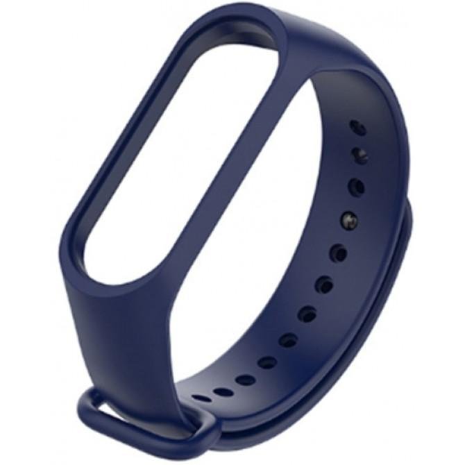Ремінець для браслета Mi Band 3/4 (Silicon) Indigo-1