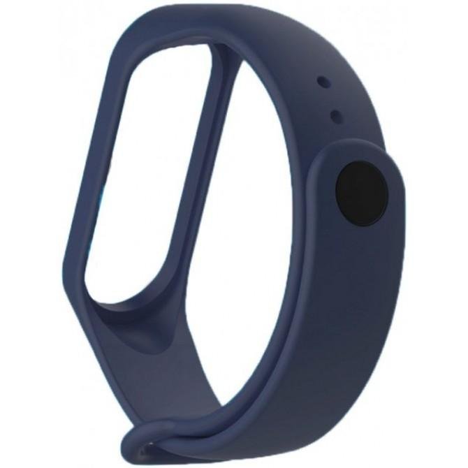 Ремінець для браслета Mi Band 3/4 (Silicon) Indigo-2