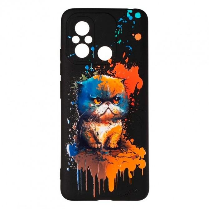 Чехол Gelius Print Case UV для Xiaomi Redmi 12C Fluffy Cat