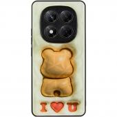 Накладка Prisma Fluffie для Xiaomi Redmi 14C / Poco C75 Bear