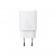 Мережевий зарядний пристрій 1USB + Type-C Baseus Compact QC 20W (CCXJ-B02) White