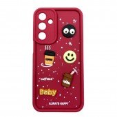 Чехол TPU Toys Case для Samsung Galaxy A36 5G (Red / Always Happy) Чехол TPU Toys Case для Samsung Galaxy A36 5G (Red / Always Happy)
