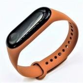Ремешок для Xiaomi Mi Band 3/4 (Silicone) Brown